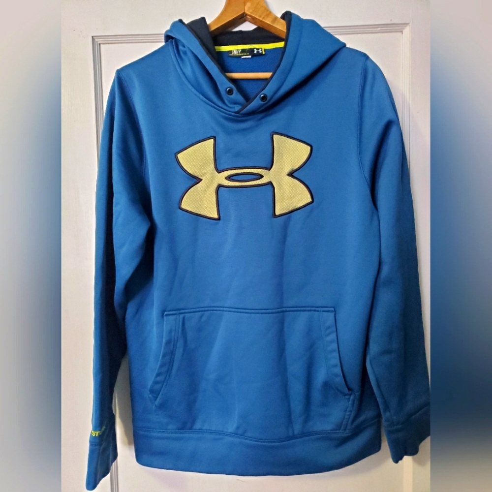Small Under Armour Hoodie 💙💛